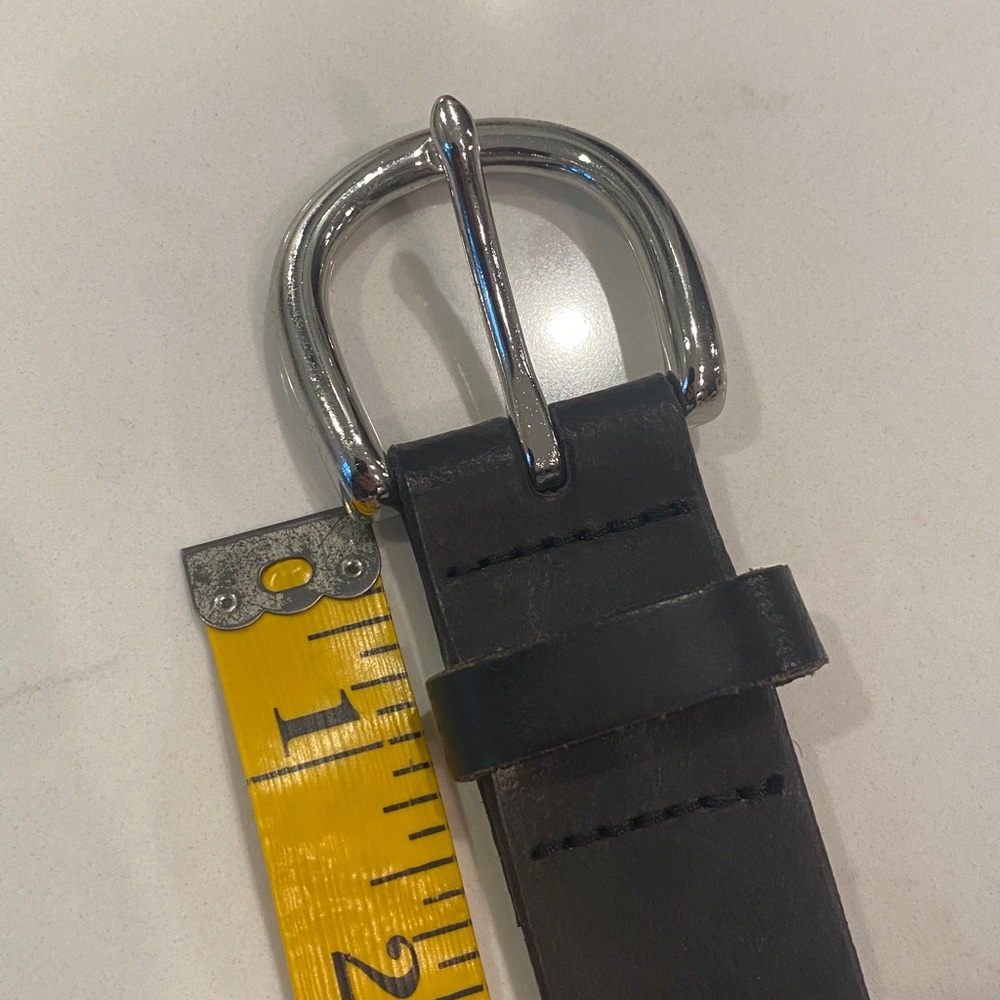GAP Black Leather Belt - Picture 5 of 6
